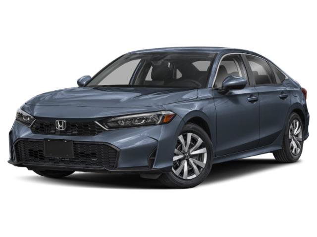 New 2026 Meteorite Gray Metallic Honda LX CVT image 1