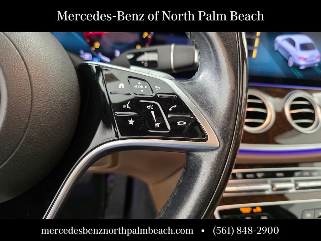 Certified Used 2021 Black Mercedes-Benz E 350 image 20