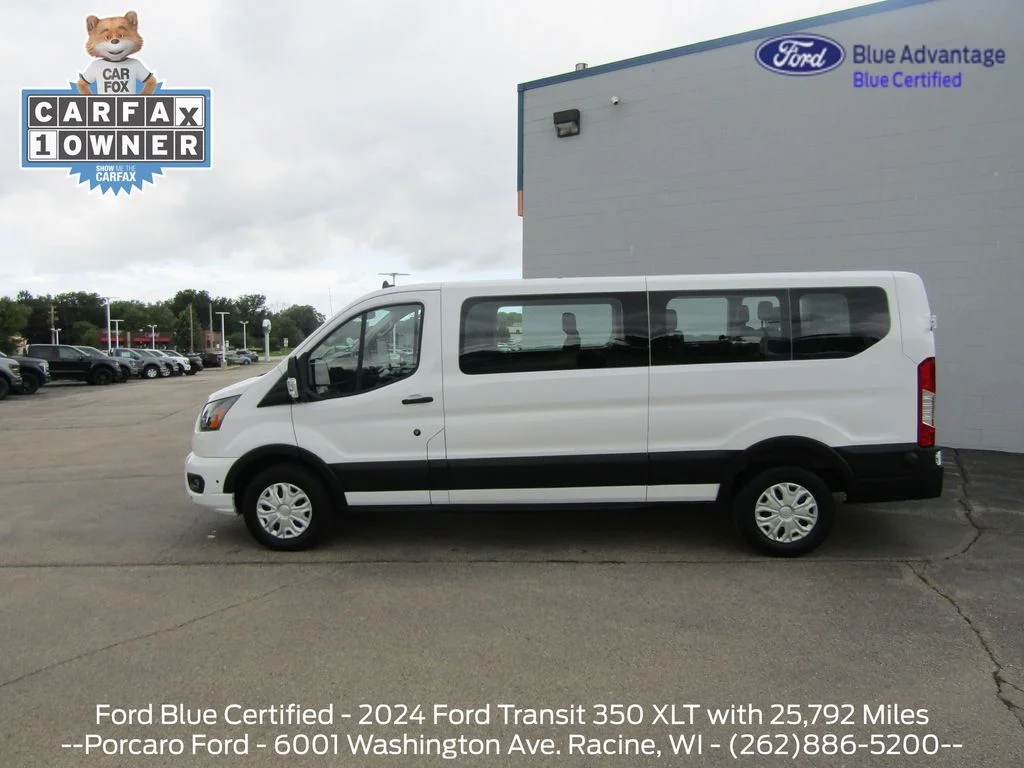 Certified Used 2024 Oxford White Ford XLT image 2