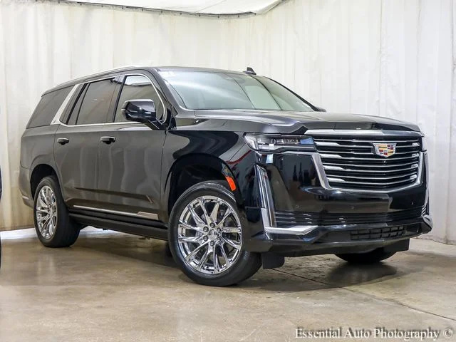 Used 2021 Black Cadillac Premium Luxury Platinum image 2