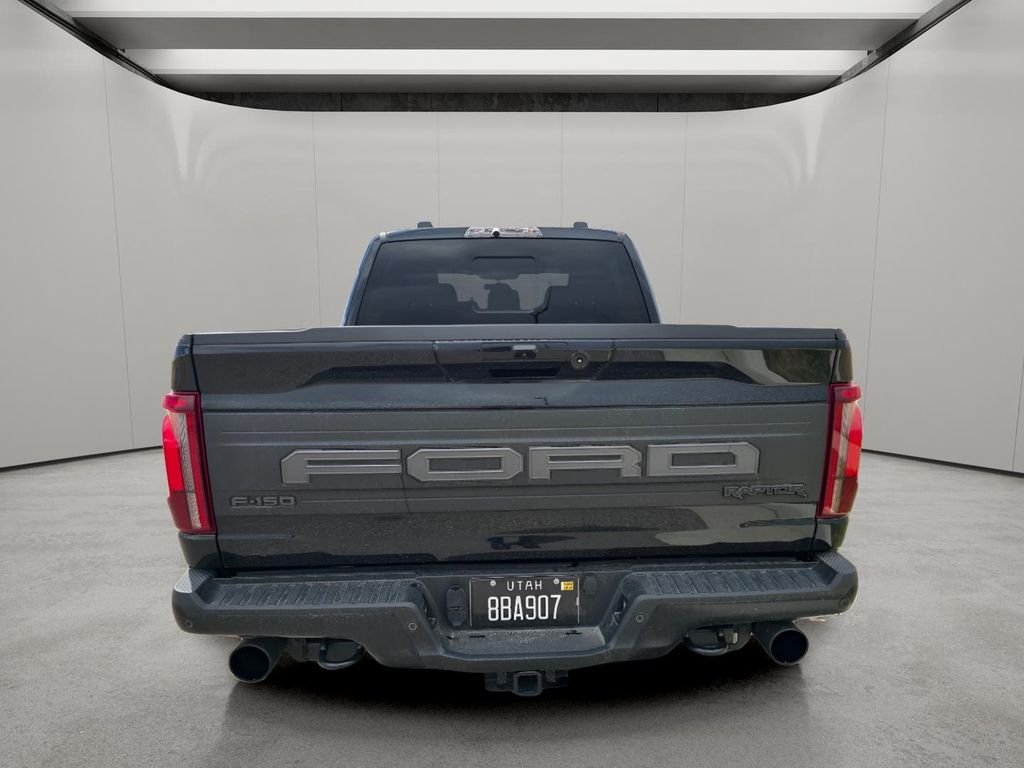 Used 2025 Agate Black Metallic Ford Raptor image 4