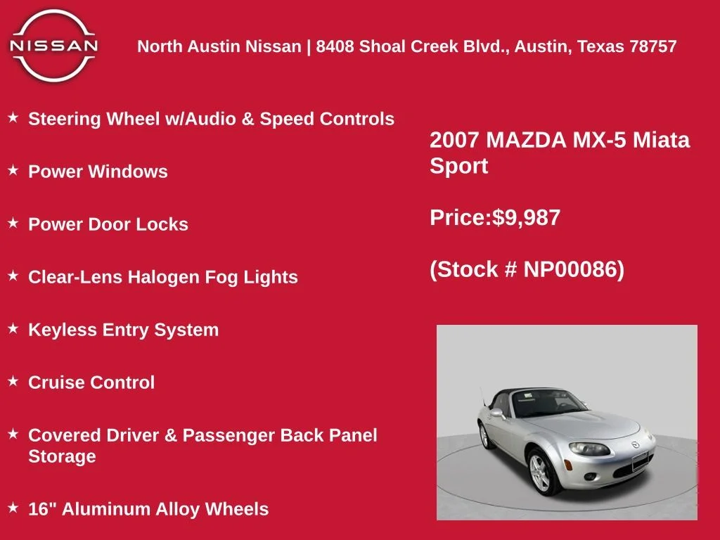 Used 2007 Silver Mazda Sport image 22