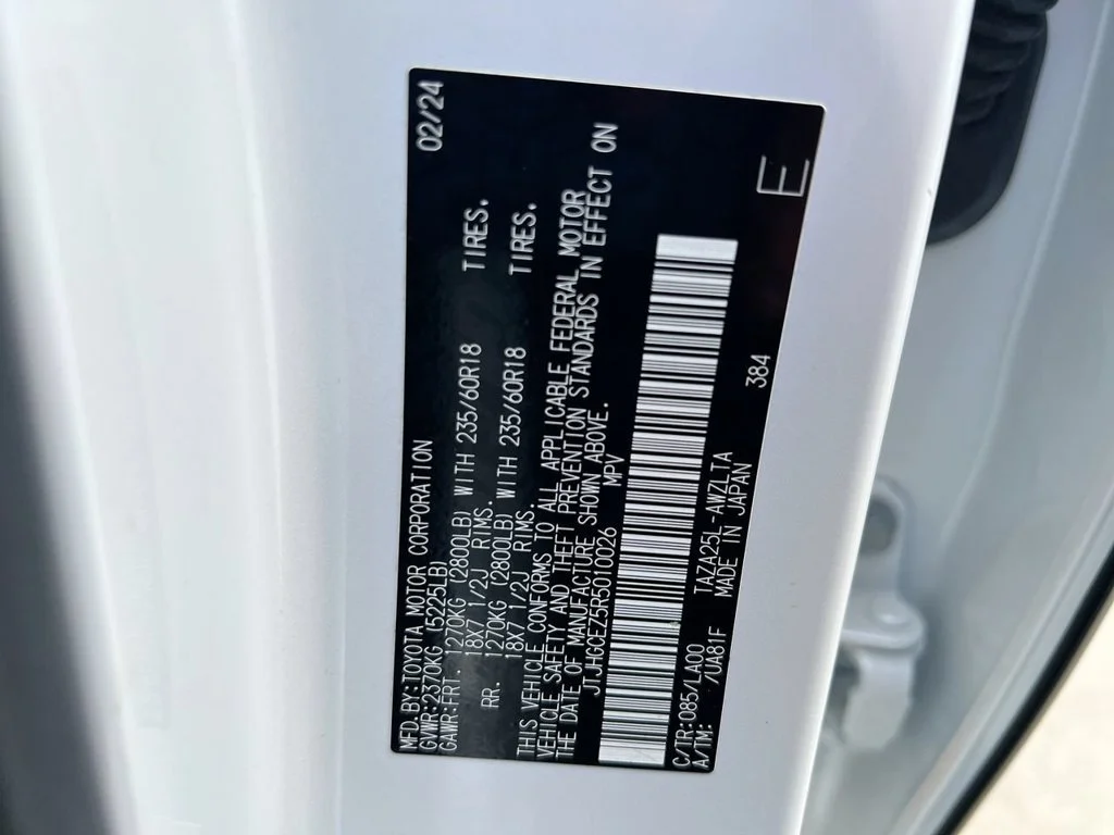 Certified Used 2024 EMINENT WHITE PEARL Lexus 350 Luxury image 22