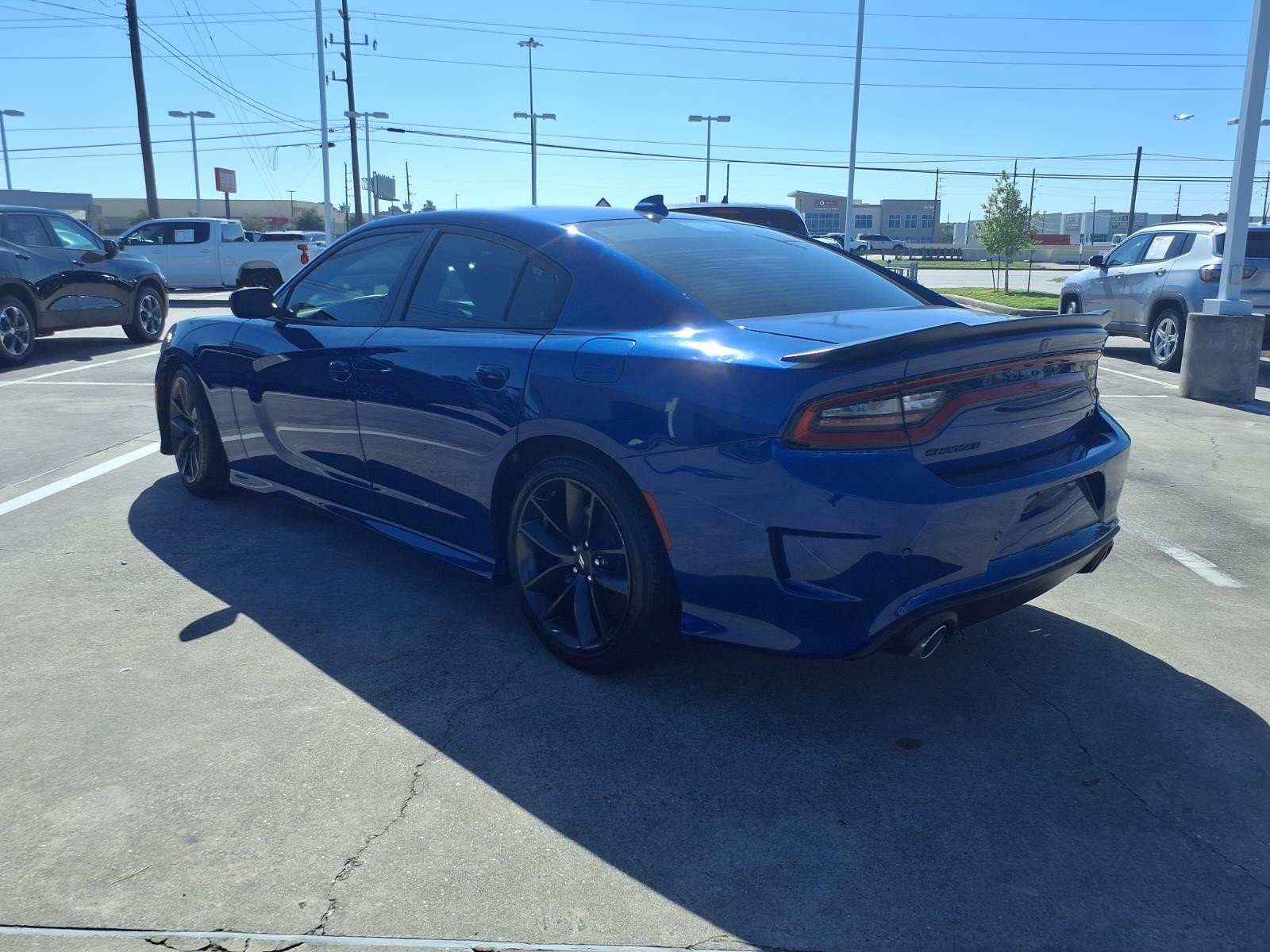 2021 Dodge Charger R/T Blue at Mac Haik CDJR North Houston