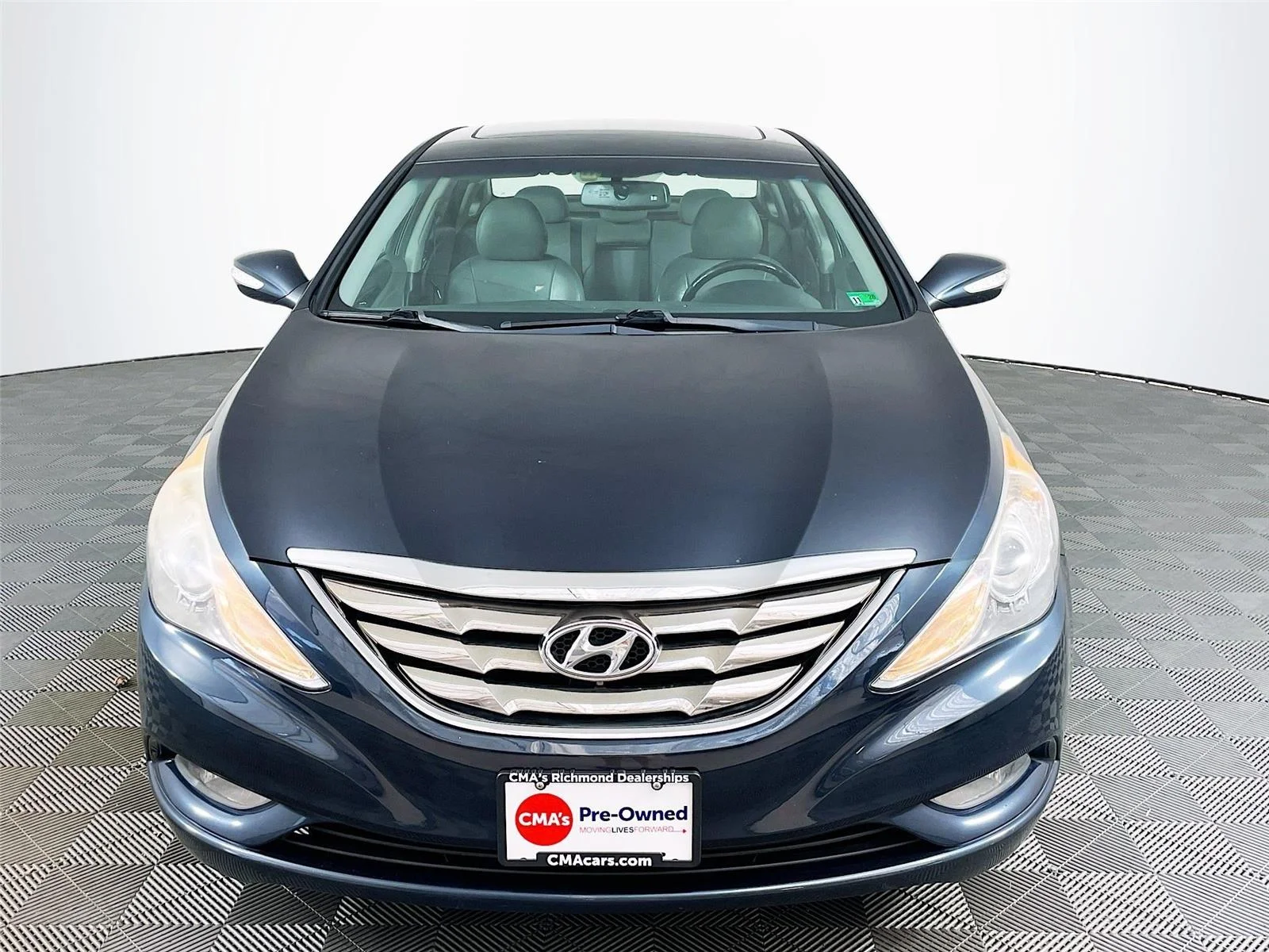 Used 2013 Pacific Blue Pearl Hyundai Limited PZEV image 2