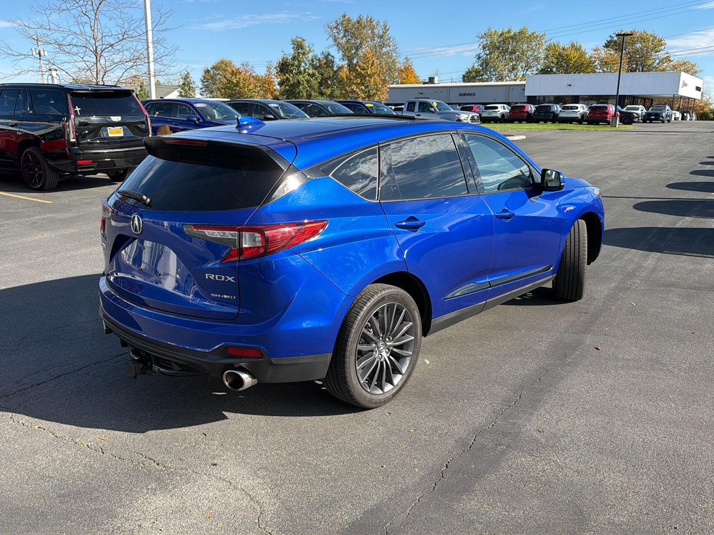 Used 2024 Apex Blue Pearl Acura SH-AWD w/Advance w/A-SPEC image 7