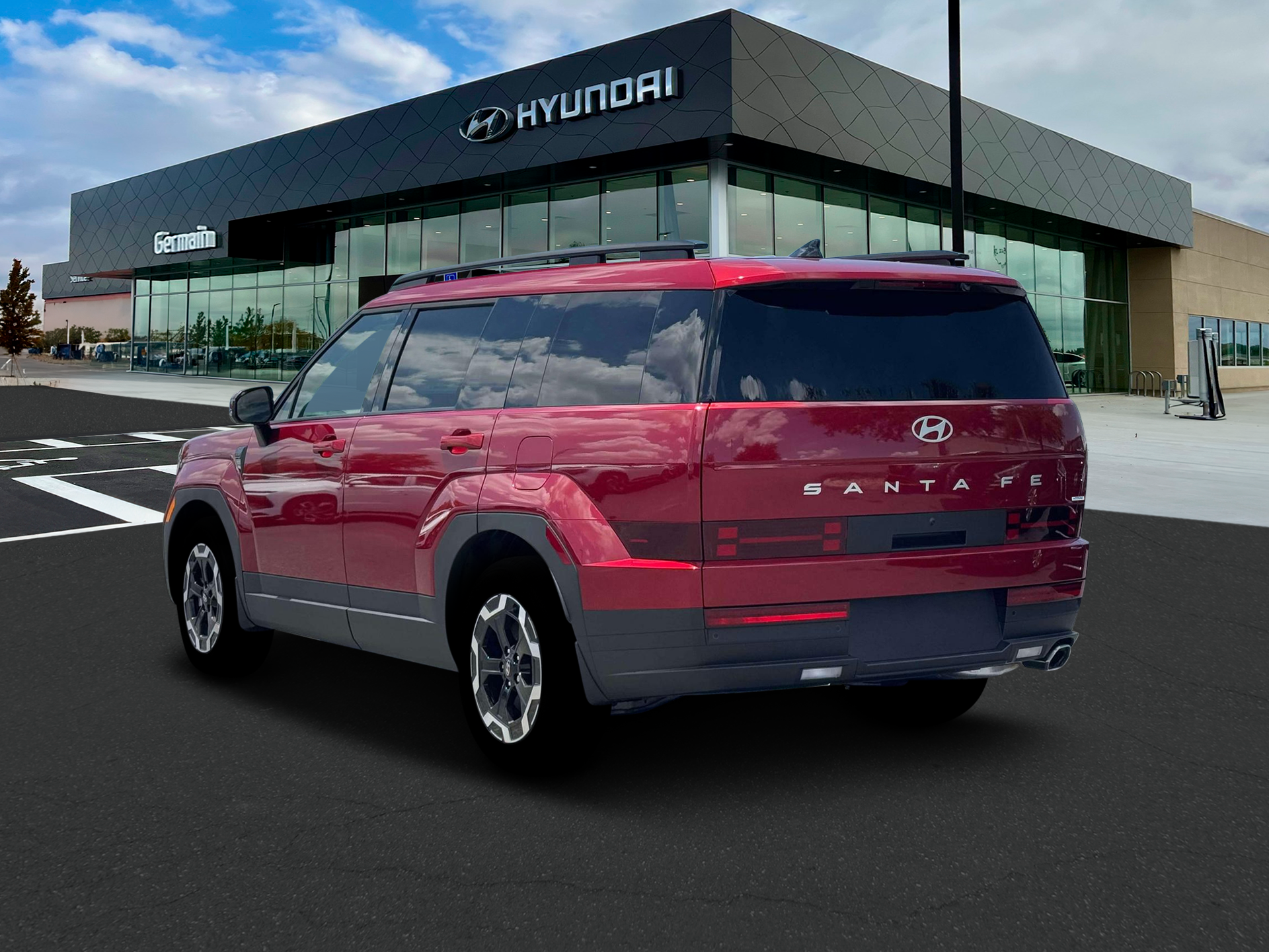New 2026 Ultimate Red Hyundai SEL AWD image 5