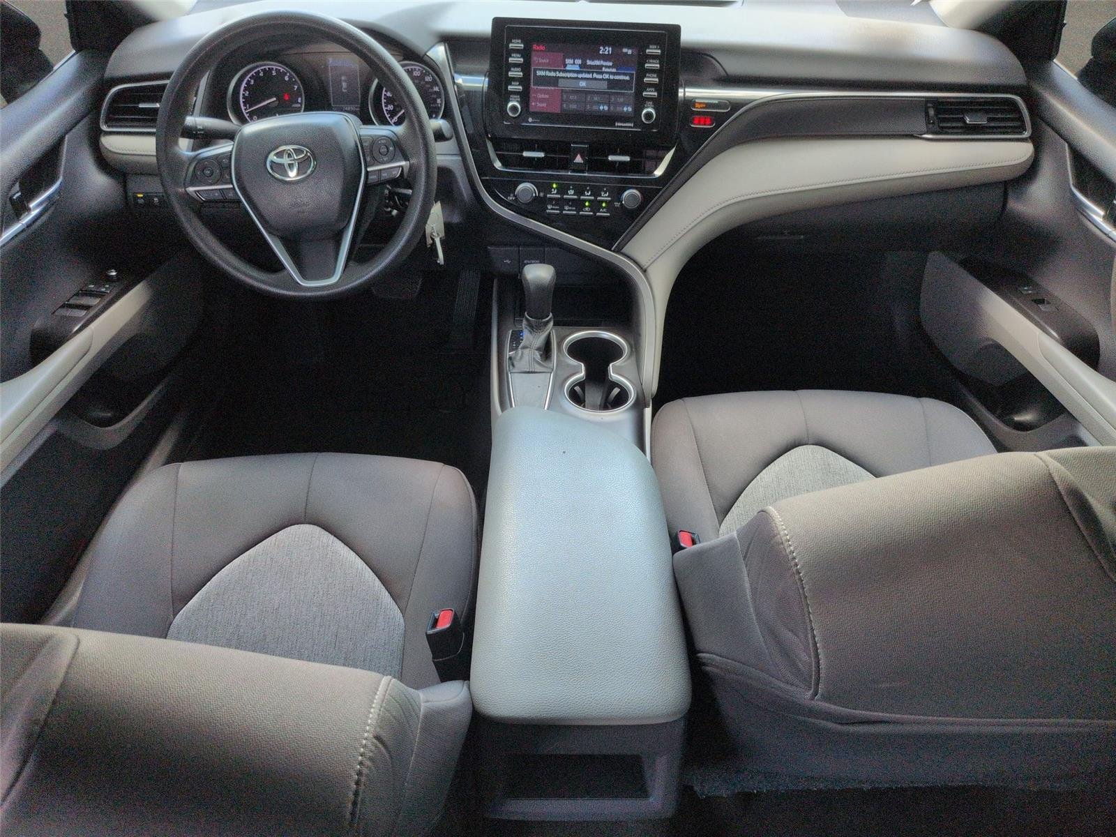 Used 2021 Celestial Silver Metallic Toyota LE image 32