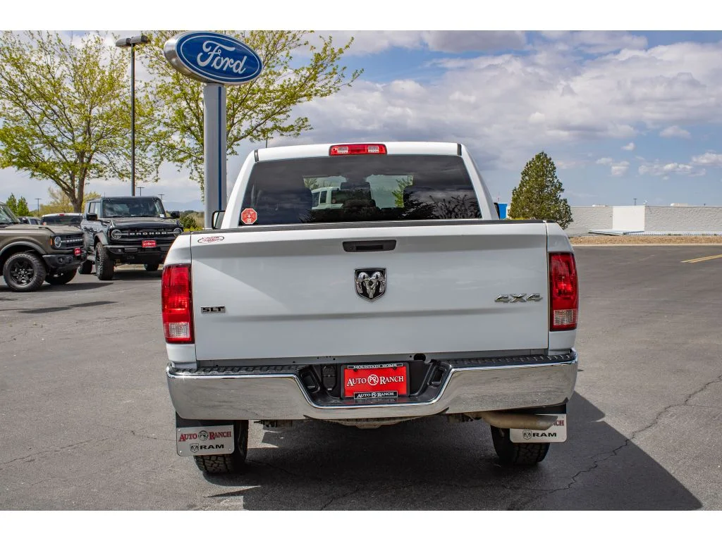 Used 2023 Bright White Clearcoat Ram SLT image 7