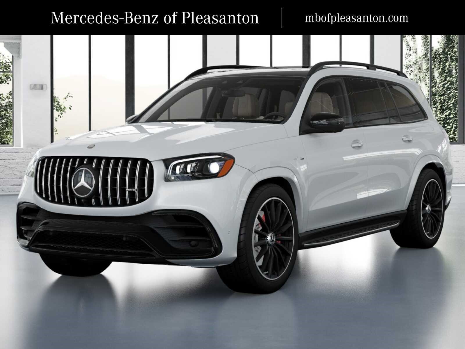 New 2026 MANUFAKTUR Moonlight White Metallic Mercedes-Benz GLS 63 AMG® 4D Sport Utility 4MATIC®  image 1