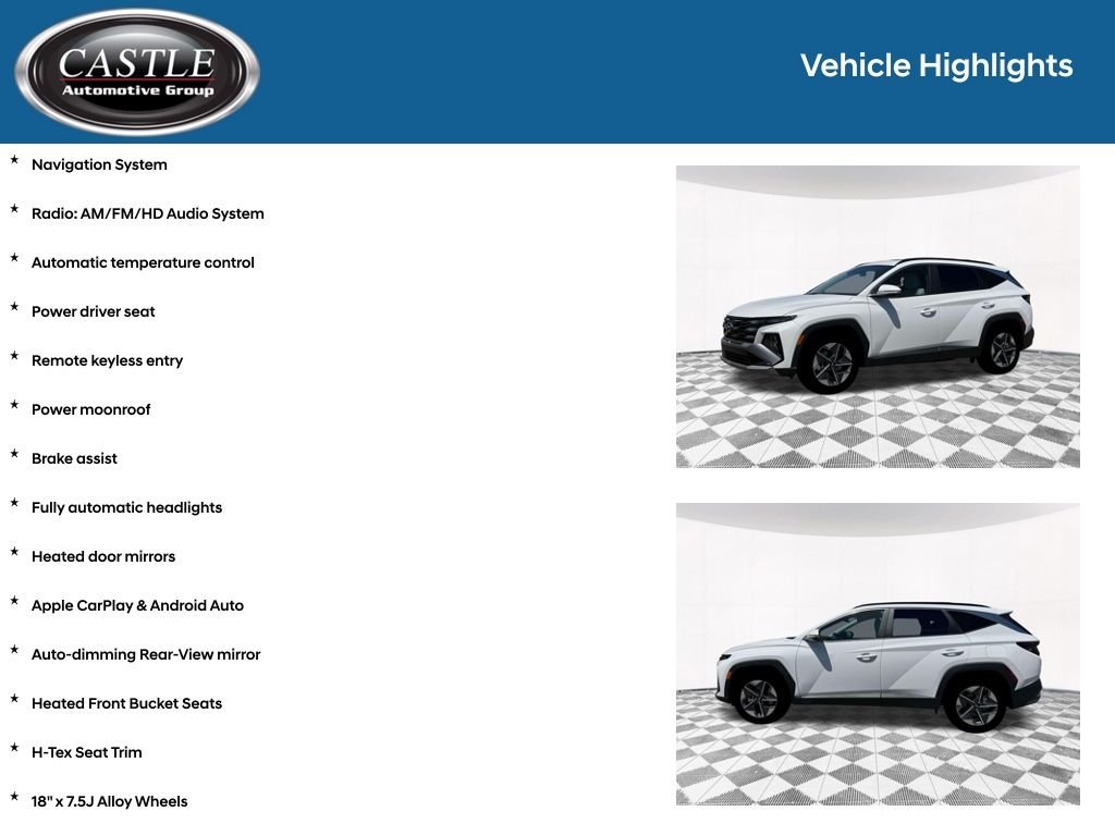 New 2026 White Hyundai SEL Premium image 3