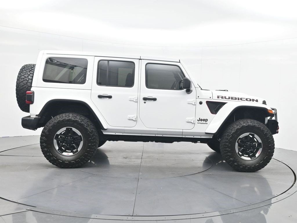 Used 2020 Bright White Clearcoat Jeep Rubicon image 4