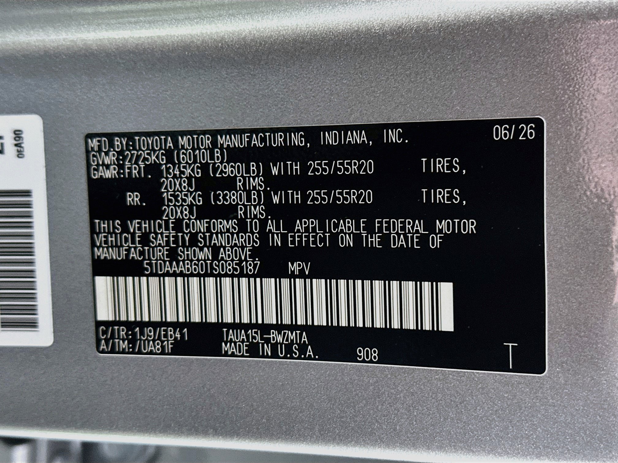New 2026 Celestial Silver Metallic Lexus  350 PREMIUM AWD image 32