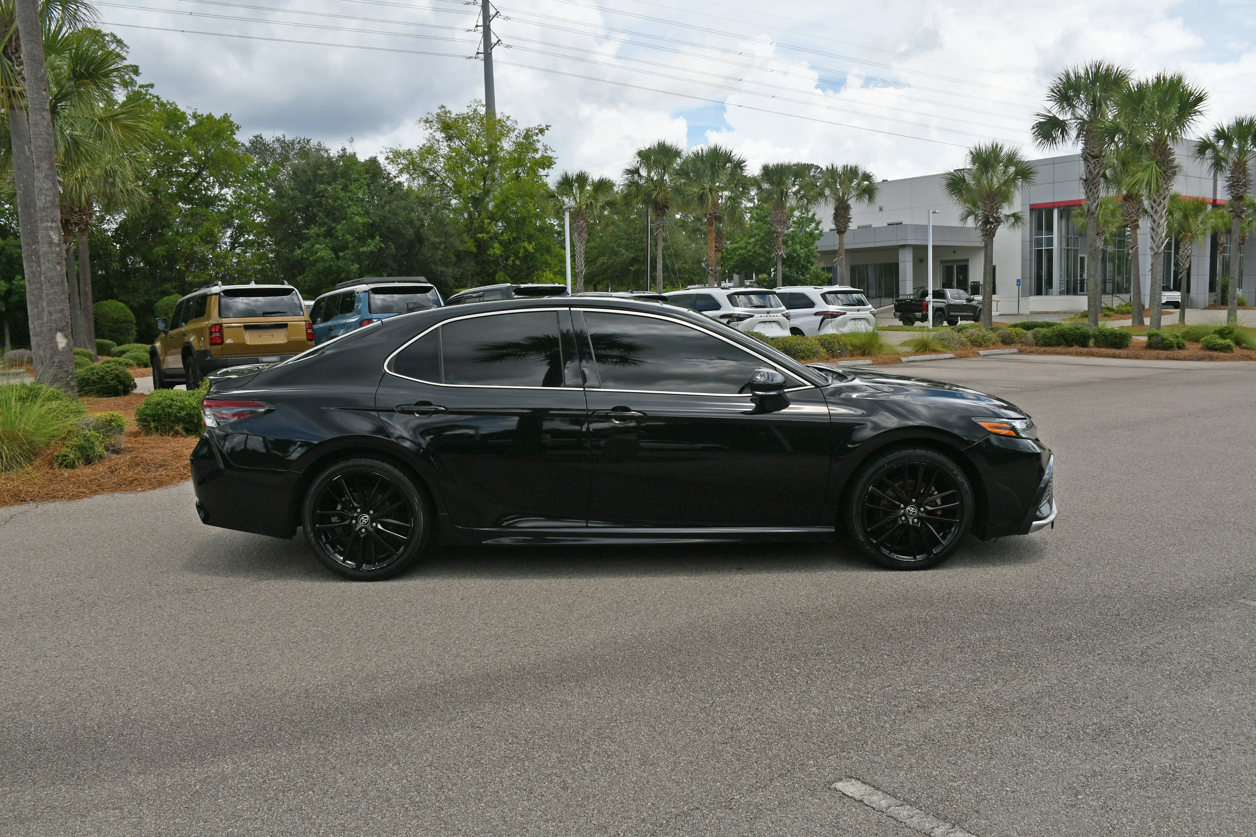 Used 2022 Black Toyota XSE image 1