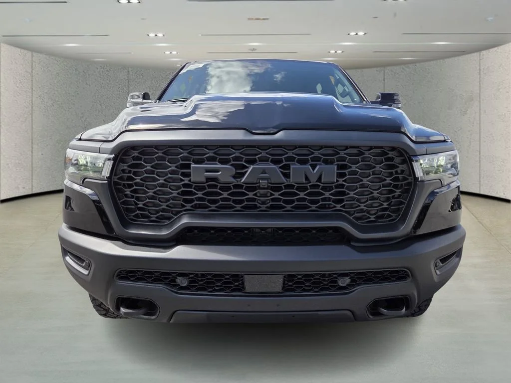 New 2026 Diamond Black Crystal Pearl-Coat Exterior Paint RAM Rebel image 2