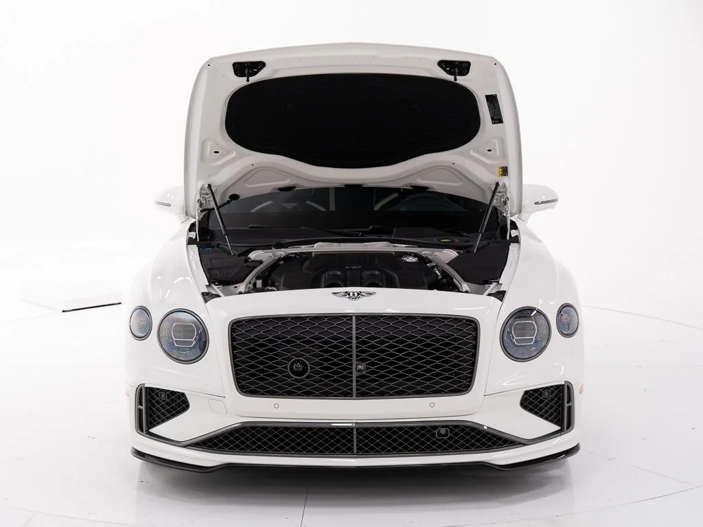 Used 2025 Glacier White Bentley Speed First Edition image 49