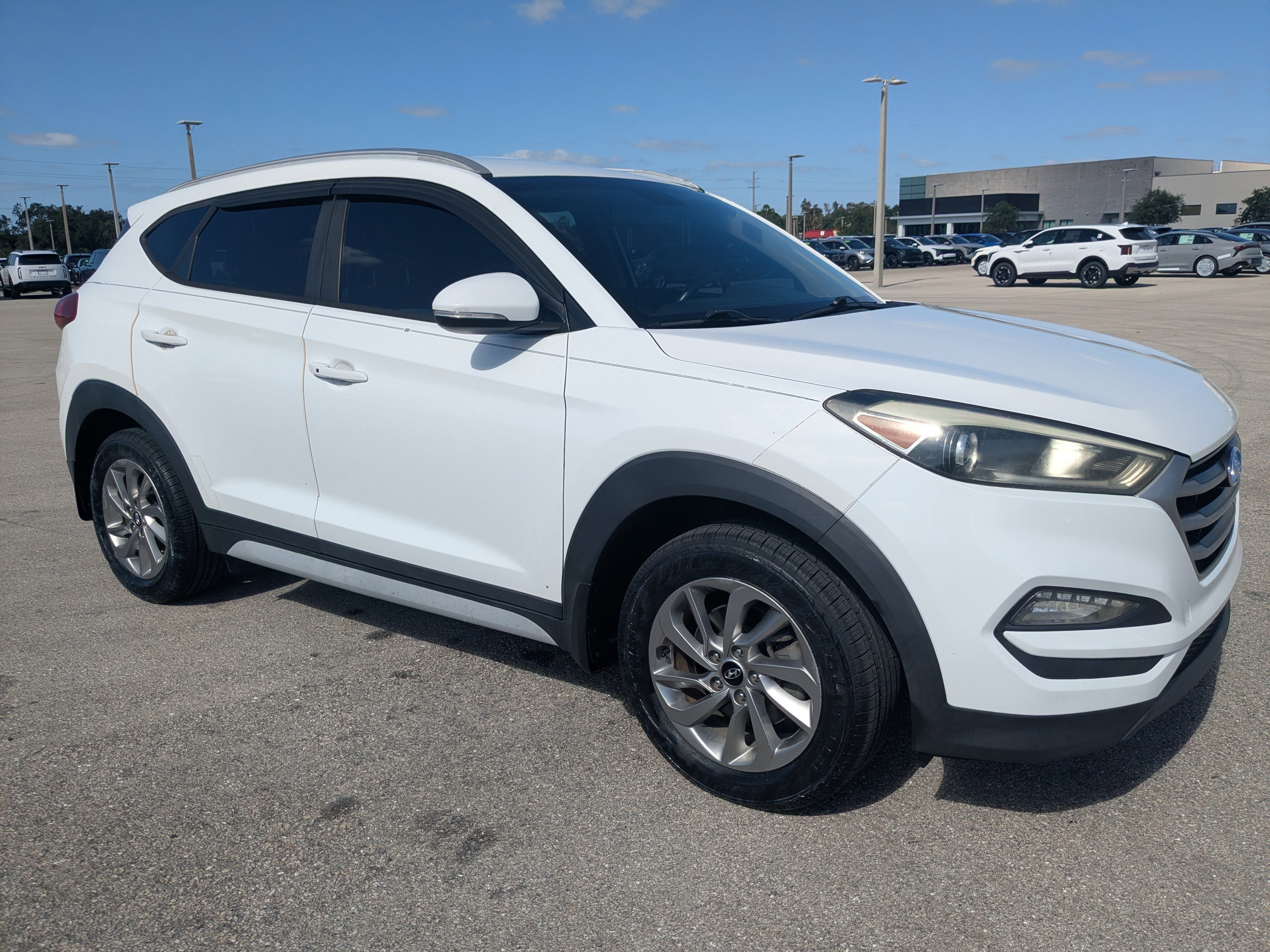 Used 2017 Hyundai Tucson SE Plus with VIN KM8J33A45HU474475 for sale in Port Charlotte, FL