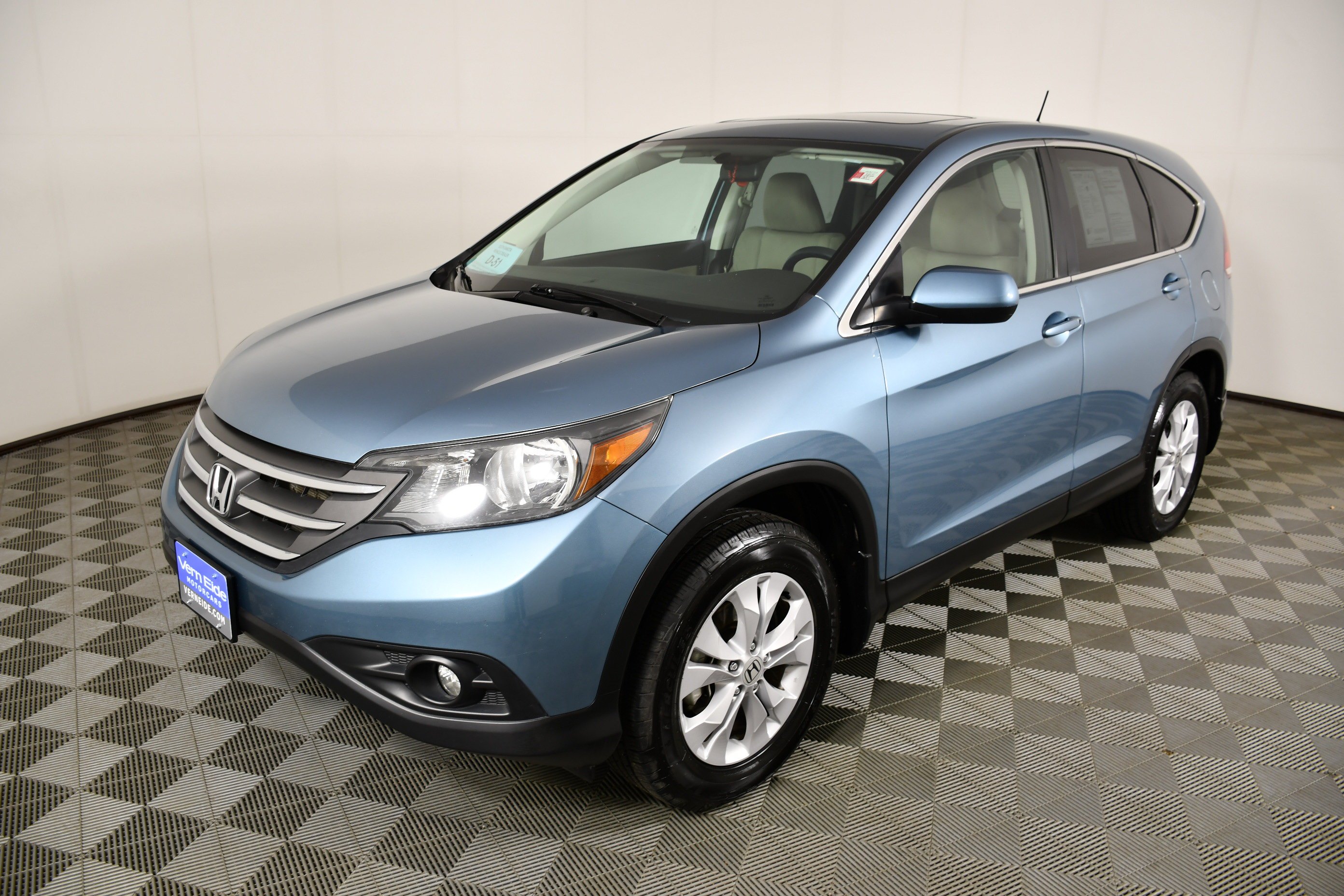 Used 2014 Blue Honda EX image 9
