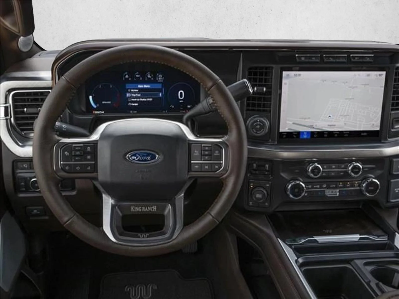 New 2026 Star White Metallic Tri-Coat Ford F-250® King Ranch® image 4