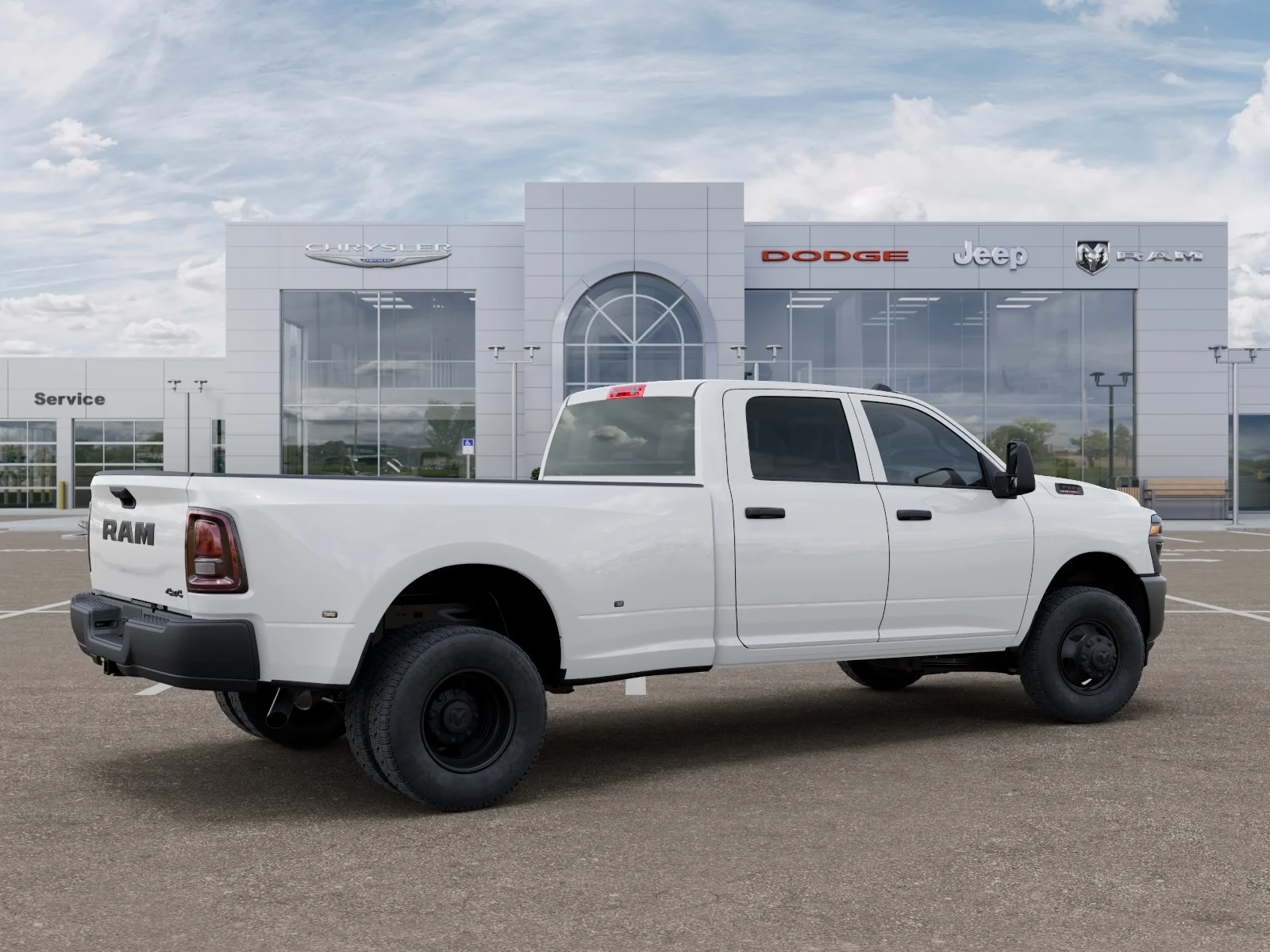 New 2026 Bright White Clear-Coat Exterior Paint RAM Tradesman image 26