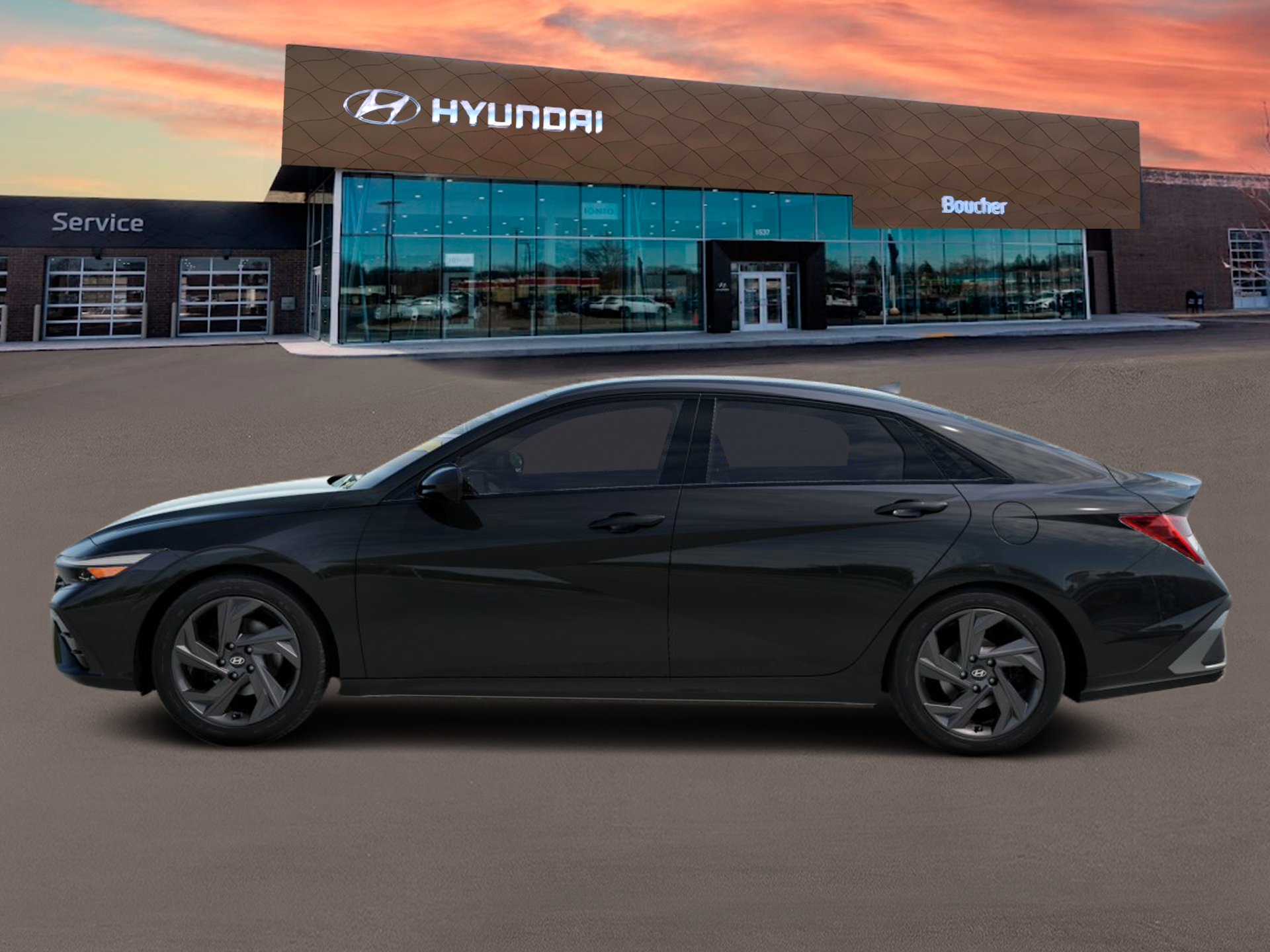 New 2026 Abyss Black Hyundai SEL Sport Plus image 3