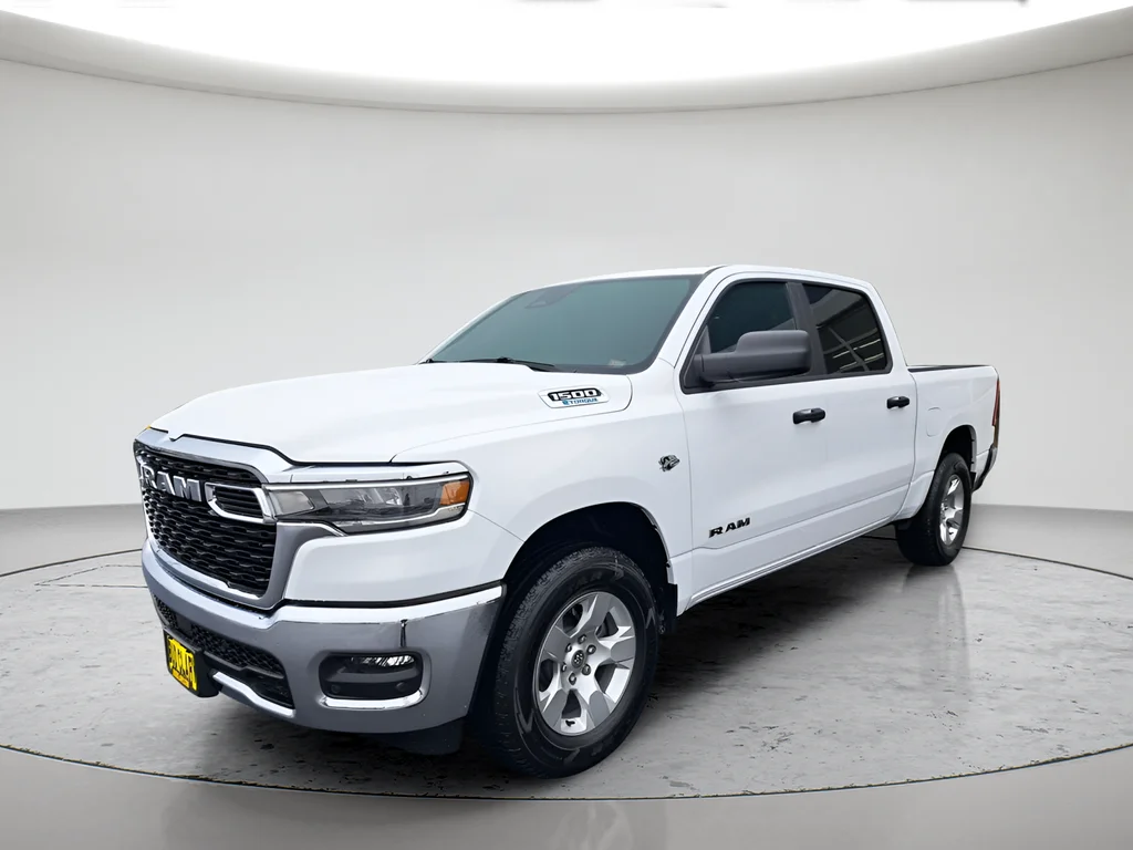 New 2026 Bright White Clear-Coat Exterior Paint RAM Big Horn/Lone Star image 1