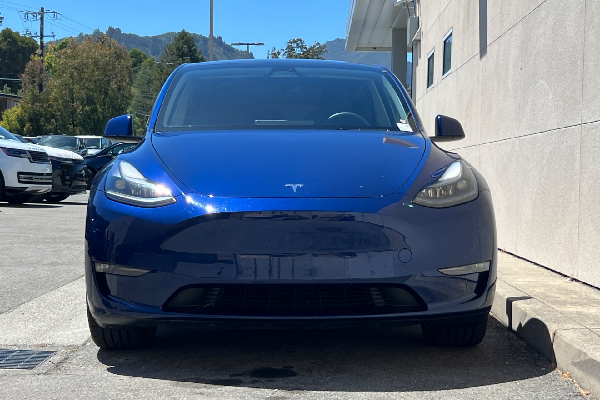 Used 2022 Deep Blue Metallic Tesla Long Range image 10