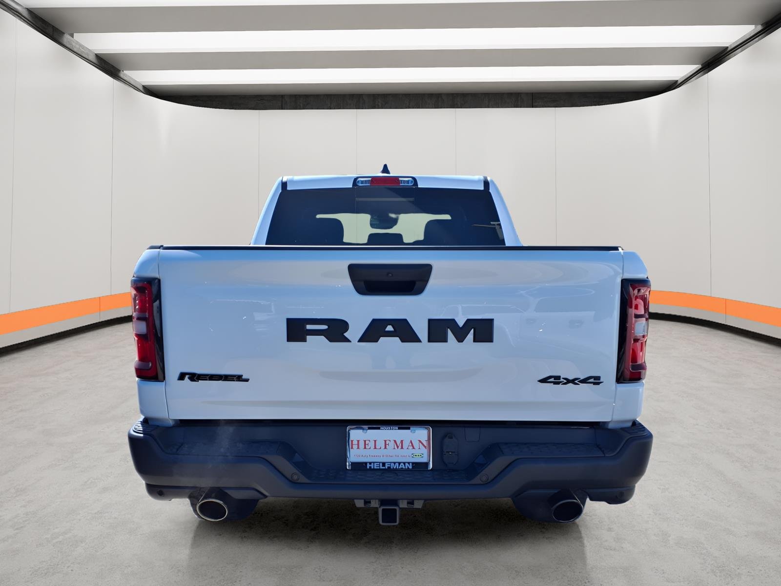 New 2026 Bright White Clear-Coat Exterior Paint RAM Rebel image 5