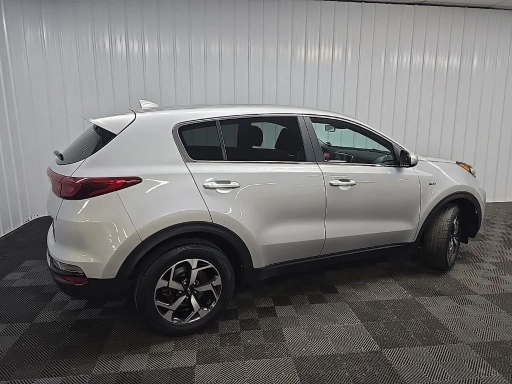 Used 2020 Silver Kia LX image 3