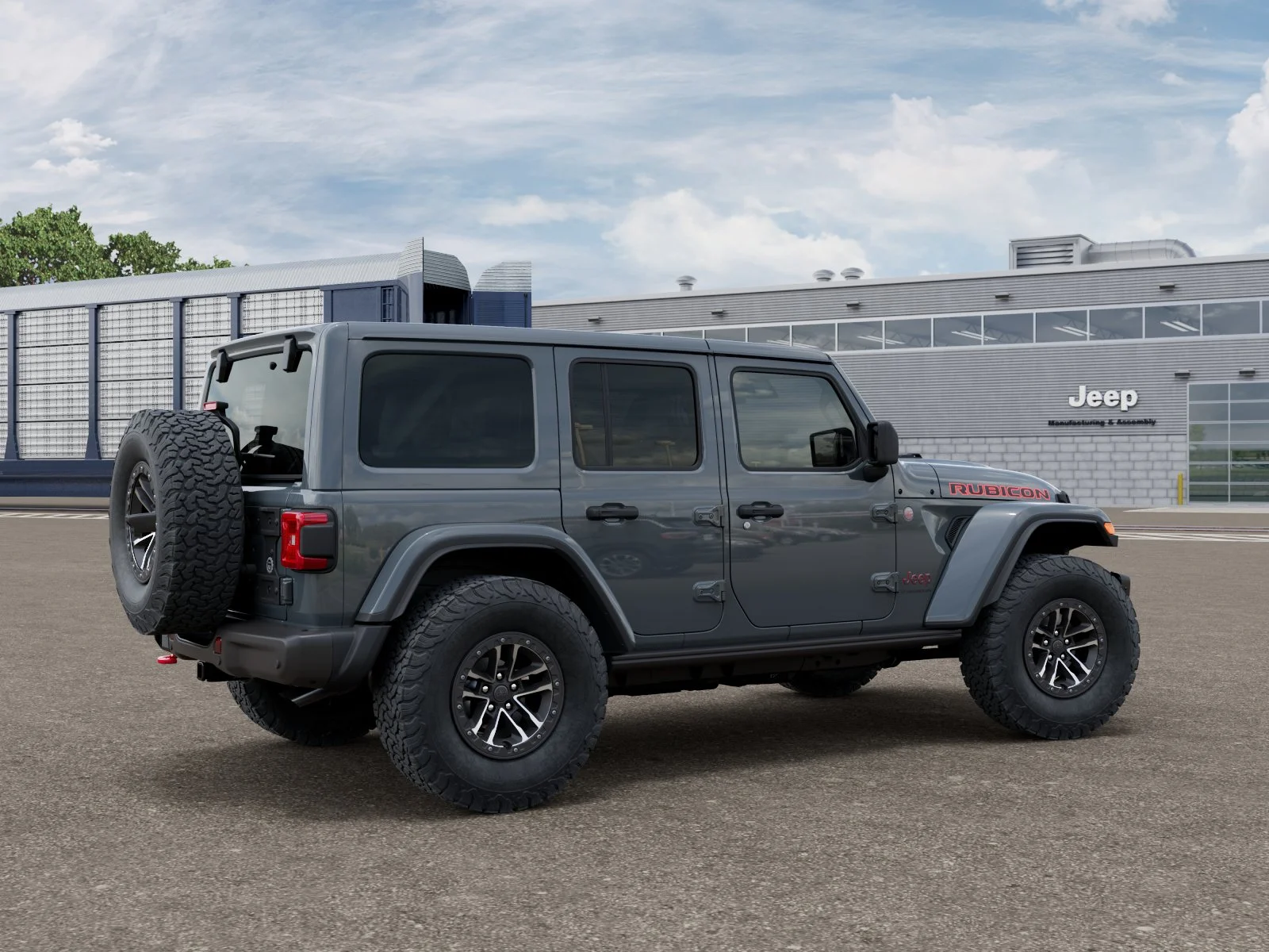 New 2026 Anvil Clear-Coat Exterior Paint Jeep Rubicon X image 2
