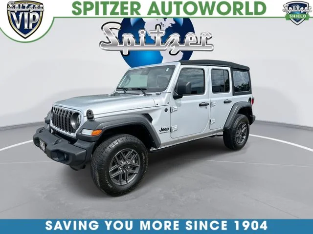 Used 2024 Silver Jeep Sport S image 4