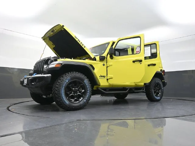 Used 2023 Yellow Jeep Willys 4xe image 32
