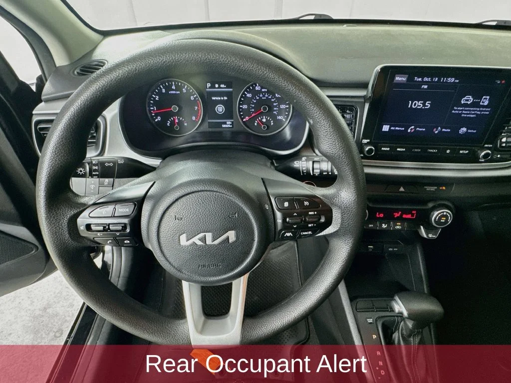 Used 2022 Black Kia S image 12