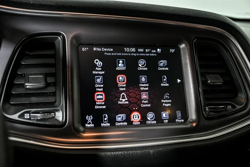 Used 2016 Granite Crystal Metallic Clear Coat Dodge R/T image 24