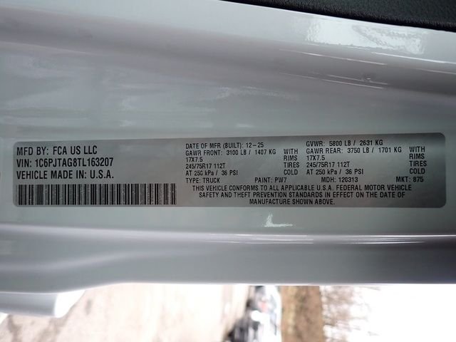 New 2026 Bright White Clear-Coat Exterior Paint Jeep Sport S image 16
