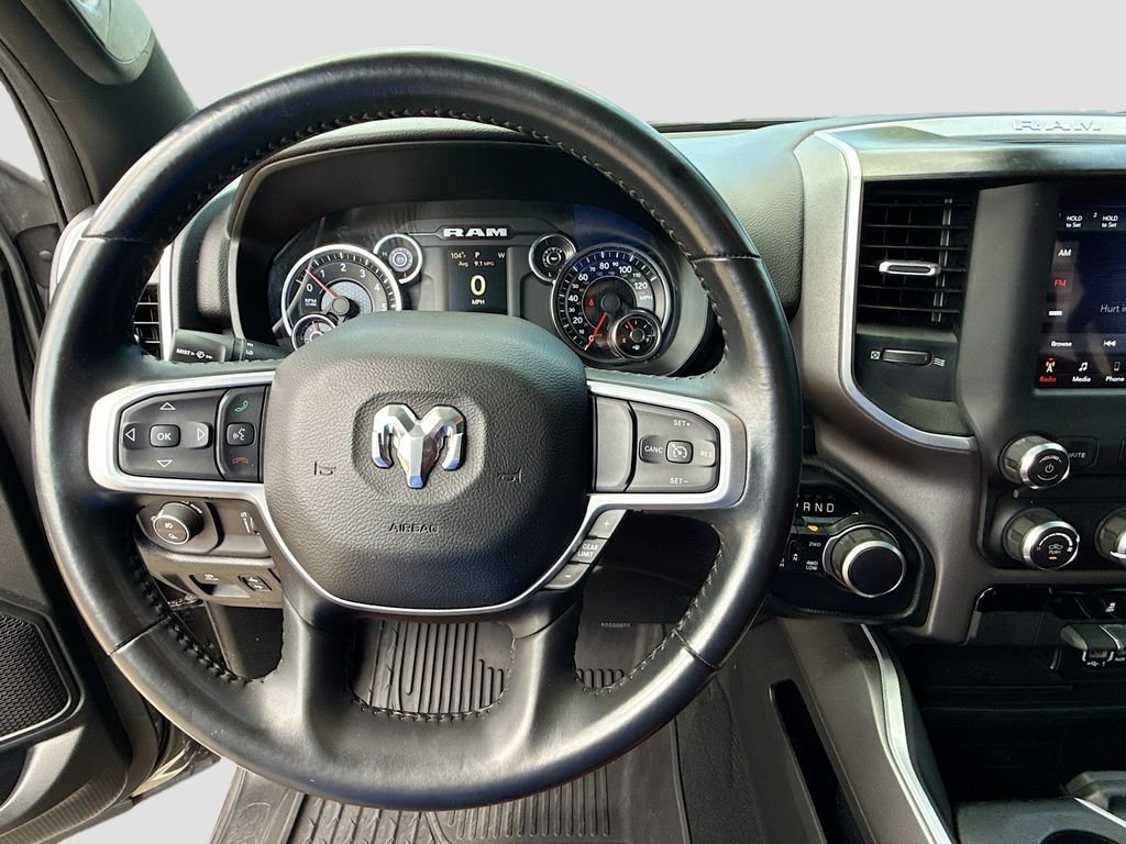 Used 2021 Granite Crystal Metallic Clearcoat Ram Big Horn image 12