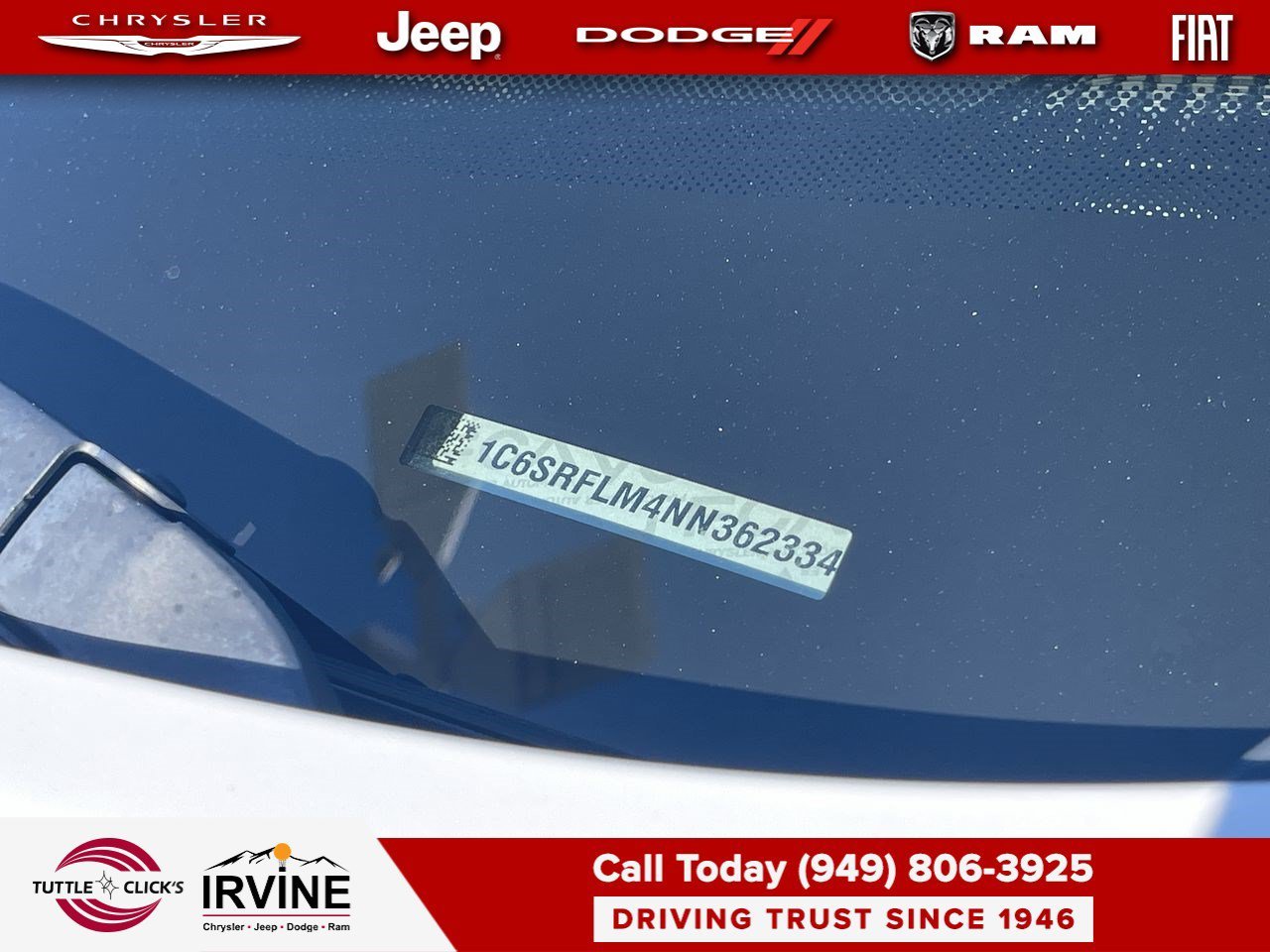 Used 2022 Bright White Clearcoat Ram Rebel image 31