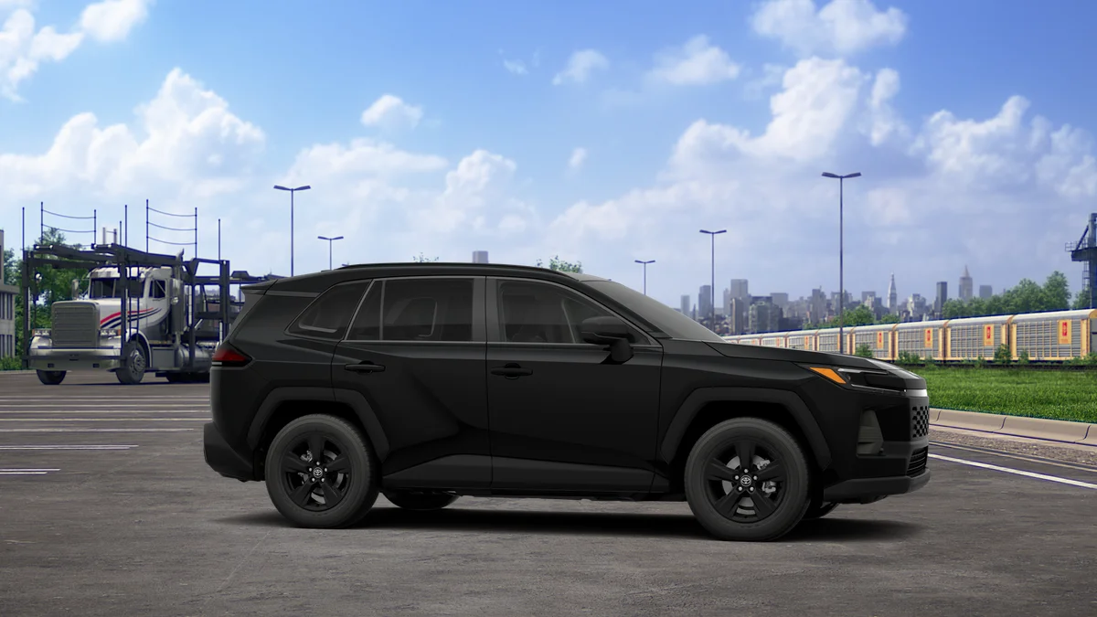 New 2026 Midnight Black Metallic Toyota LE image 13
