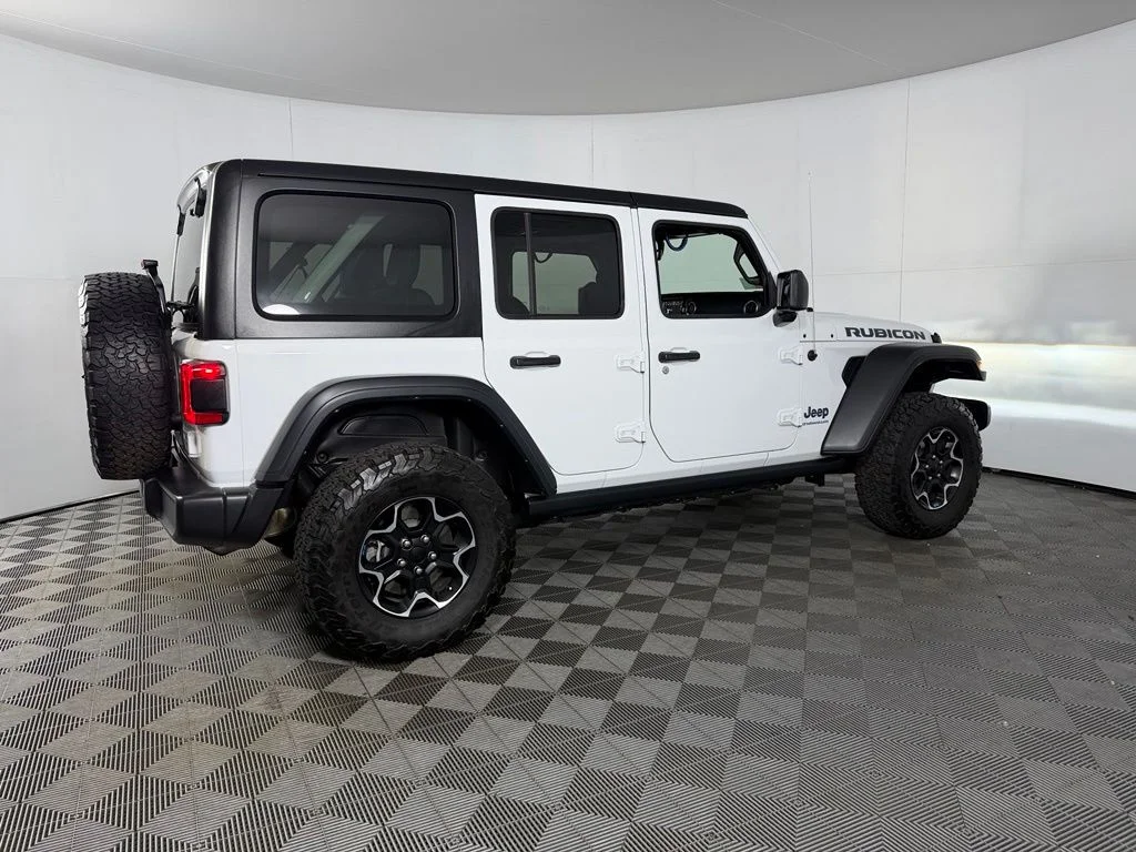 Certified Used 2023 White Jeep Rubicon 4xe image 7