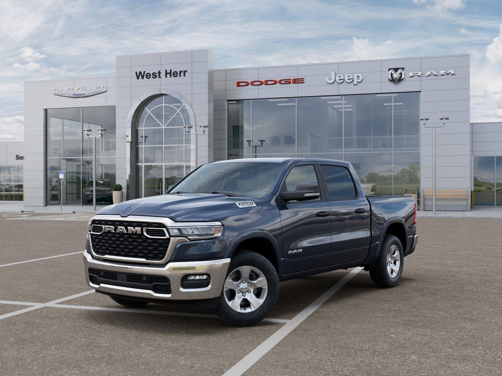 New 2026 Forged Blue Metallic Exterior Paint RAM RAM 1500 BIG HORN CREW CAB 4X4 image 1