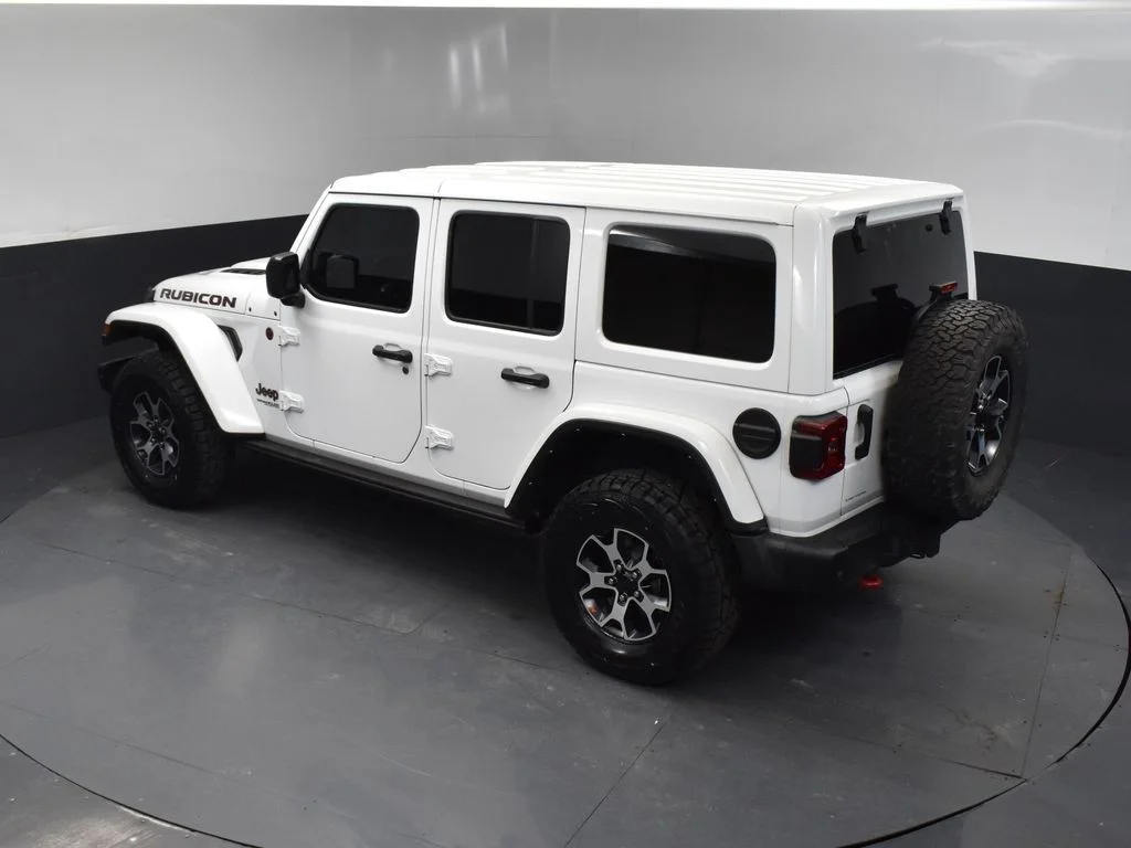 Used 2021 White Jeep Unlimited Rubicon image 38