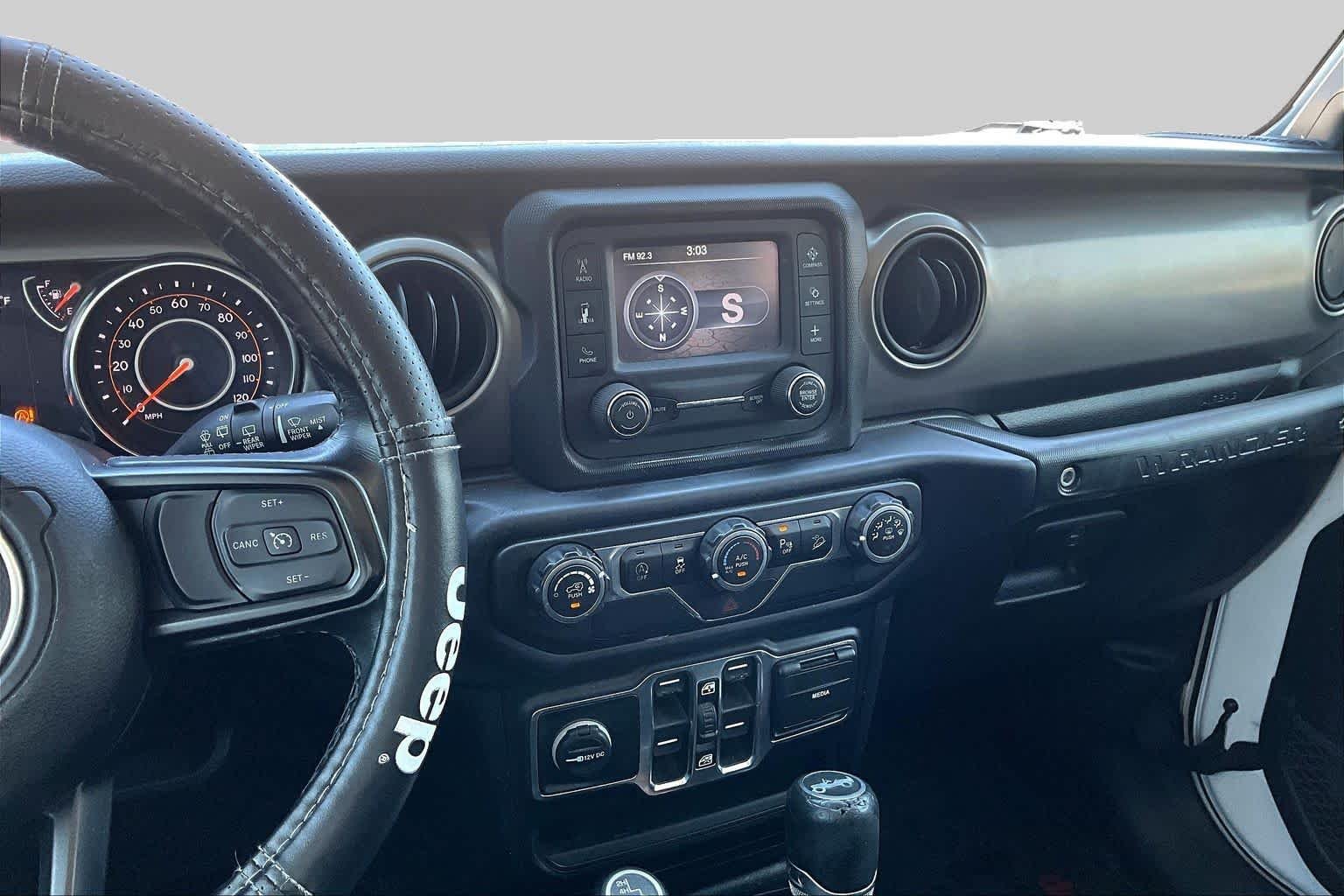 Used 2019 Bright White Clearcoat Jeep Sport S image 6