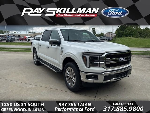 New 2026 Star White Metallic Tri-Coat Ford Lariat image 1