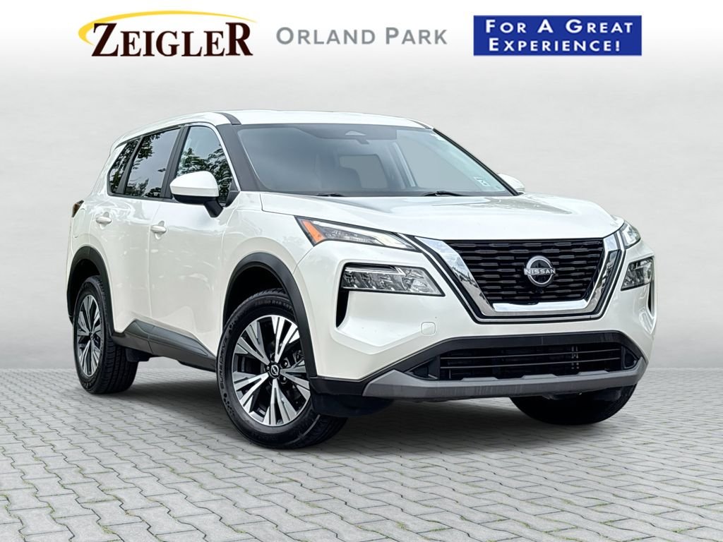 Certified Used 2023 White Nissan SV image 1