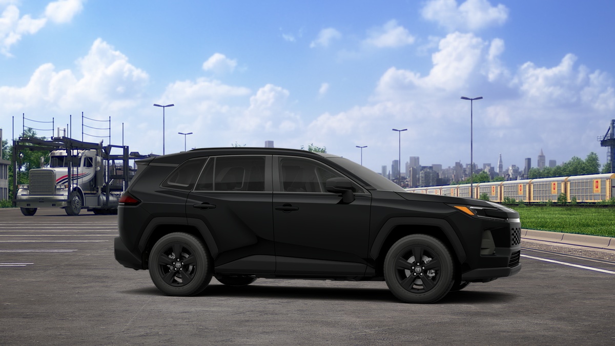 New 2026 Midnight Black Metallic Toyota LE image 13