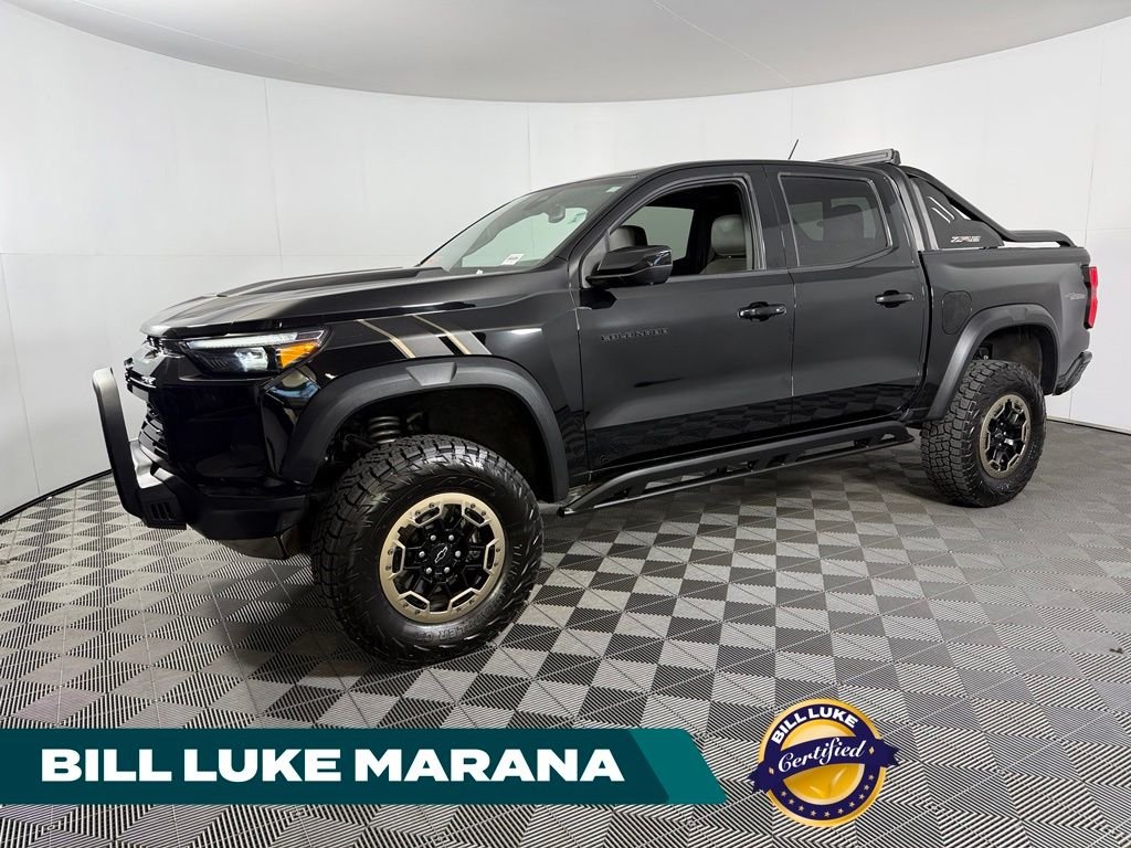 Certified Used 2023 Black Chevrolet ZR2 image 1