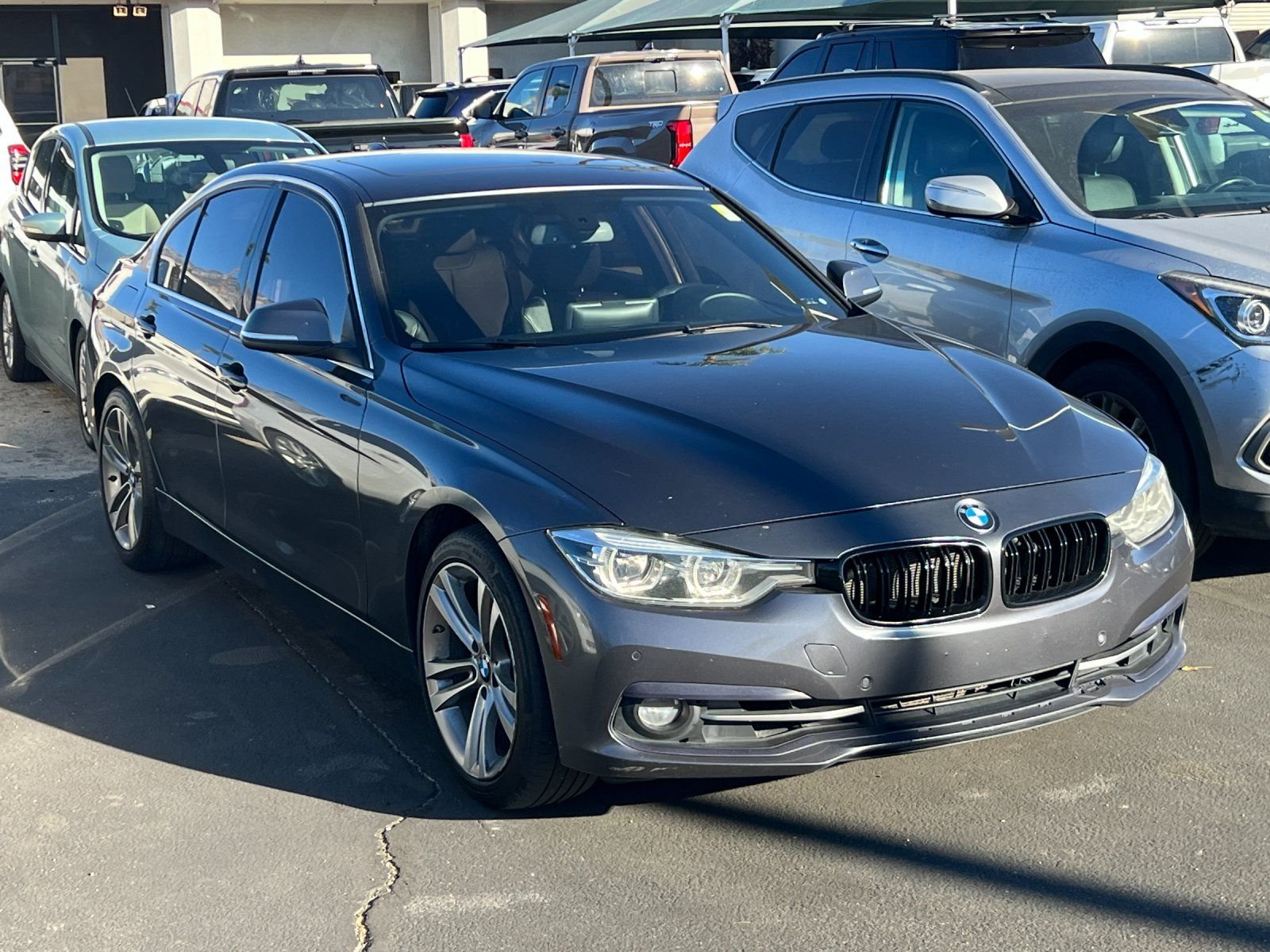 Used 2017 BMW 3 Series 330i with VIN WBA8B9G57HNU09174 for sale in Cathedral City, CA