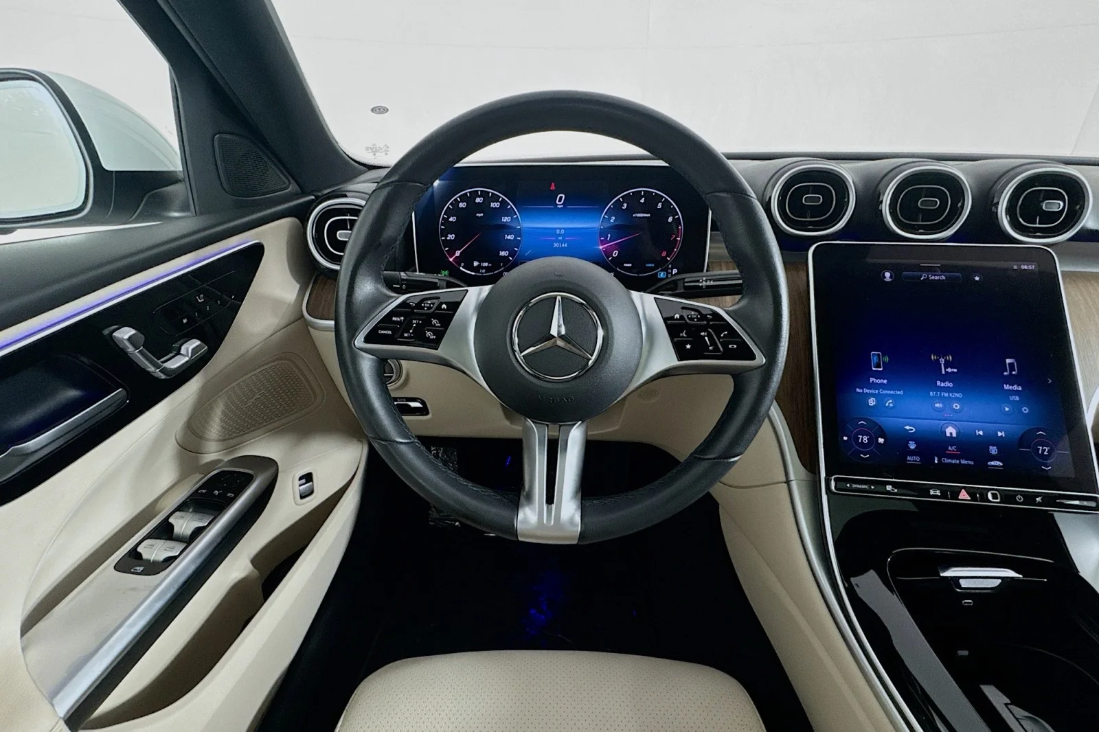 Certified Used 2024 Polar White Mercedes-Benz C 300 image 5