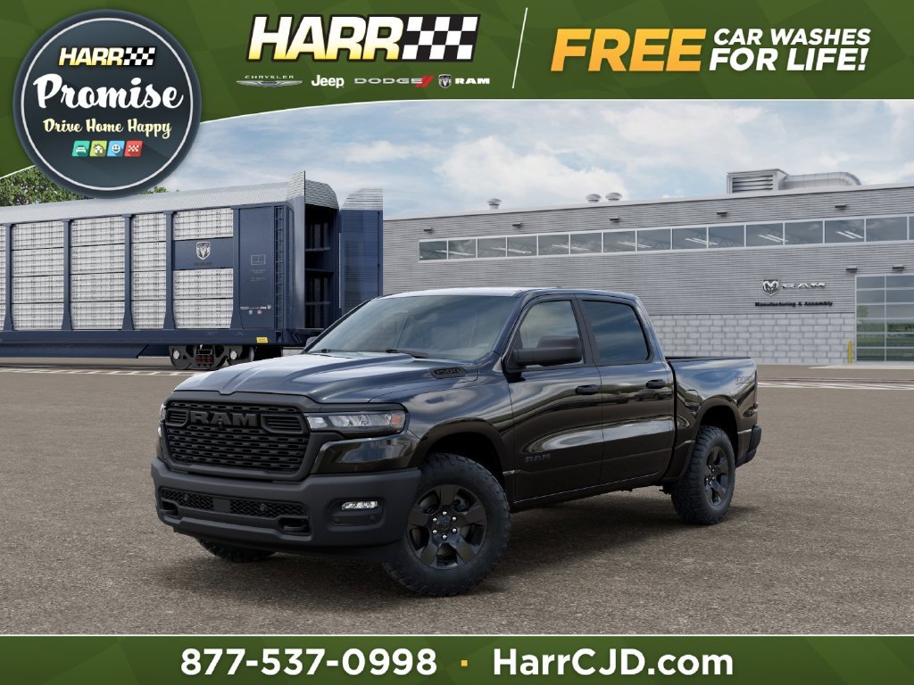 New 2027 Diamond Black Crystal Pearl-Coat Exterior Paint RAM Warlock image 1