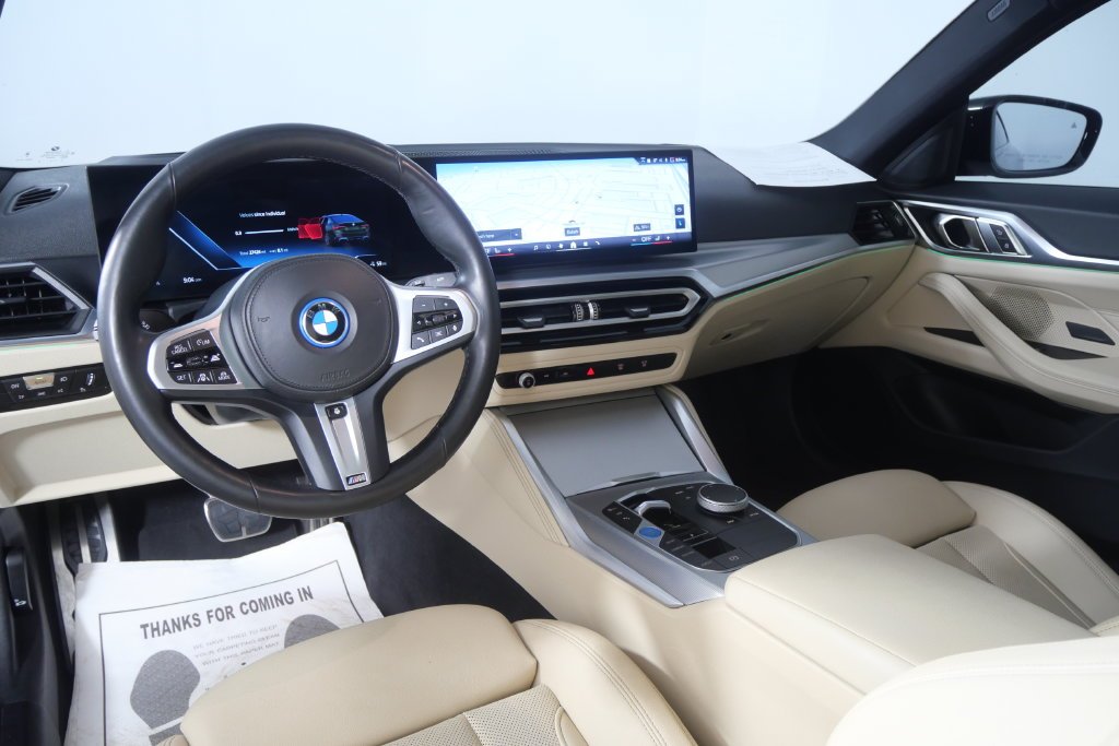 Certified Used 2024 Green Metallic BMW eDrive40 image 18